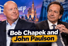 Bob Chapek and John Paulson