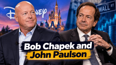 Bob Chapek and John Paulson