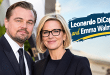 Leonardo DiCaprio and Emma Walmsley