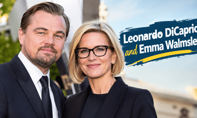 Leonardo DiCaprio and Emma Walmsley