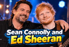 Sean Connolly and Ed Sheeran