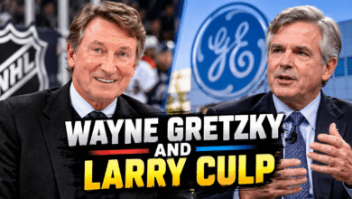 Wayne Gretzky and Larry Culp